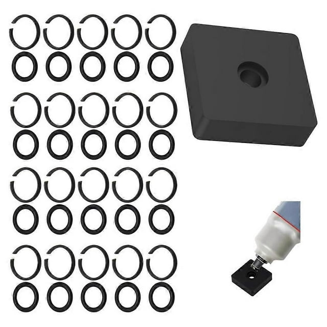 3/8inch Impact Retaining Ring Clip Impact Friction Ring with O-Ring for Milwaukee Electric/Pneumatic