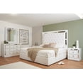 thumbnail image 5 of Recamara KS 3 Piezas Emilia Blanco y Plata - Kessa Muebles, 5 of 5