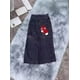 thumbnail image 2 of Pantalones vaqueros rectos estilo hip hop retro americano nueva primavera pantalones cortos de pierna ancha sueltos casual, 2 of 5