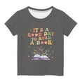 thumbnail image 2 of Birdeem Chemises pour Enfants T-Shirt Graphique à Manches Courtes Col Rond Crop Top pour Filles et Garçons de 3 à 14 Ans T-Shirt Tee, 2 of 12