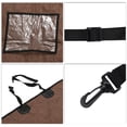 thumbnail image 3 of Unique Bargains 1 Pc Durable Car Seat Cover for Pet Thickened Waterproof Brown, 3 of 6