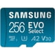 thumbnail image 1 of Memoria MicroSD 256GB Samsung EVO SELECT azul, 1 of 3