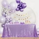 thumbnail image 3 of Mantel de lentejuelas B-COOL para bodas, color lavanda, lila, 152 x 259 cm, 3 of 7