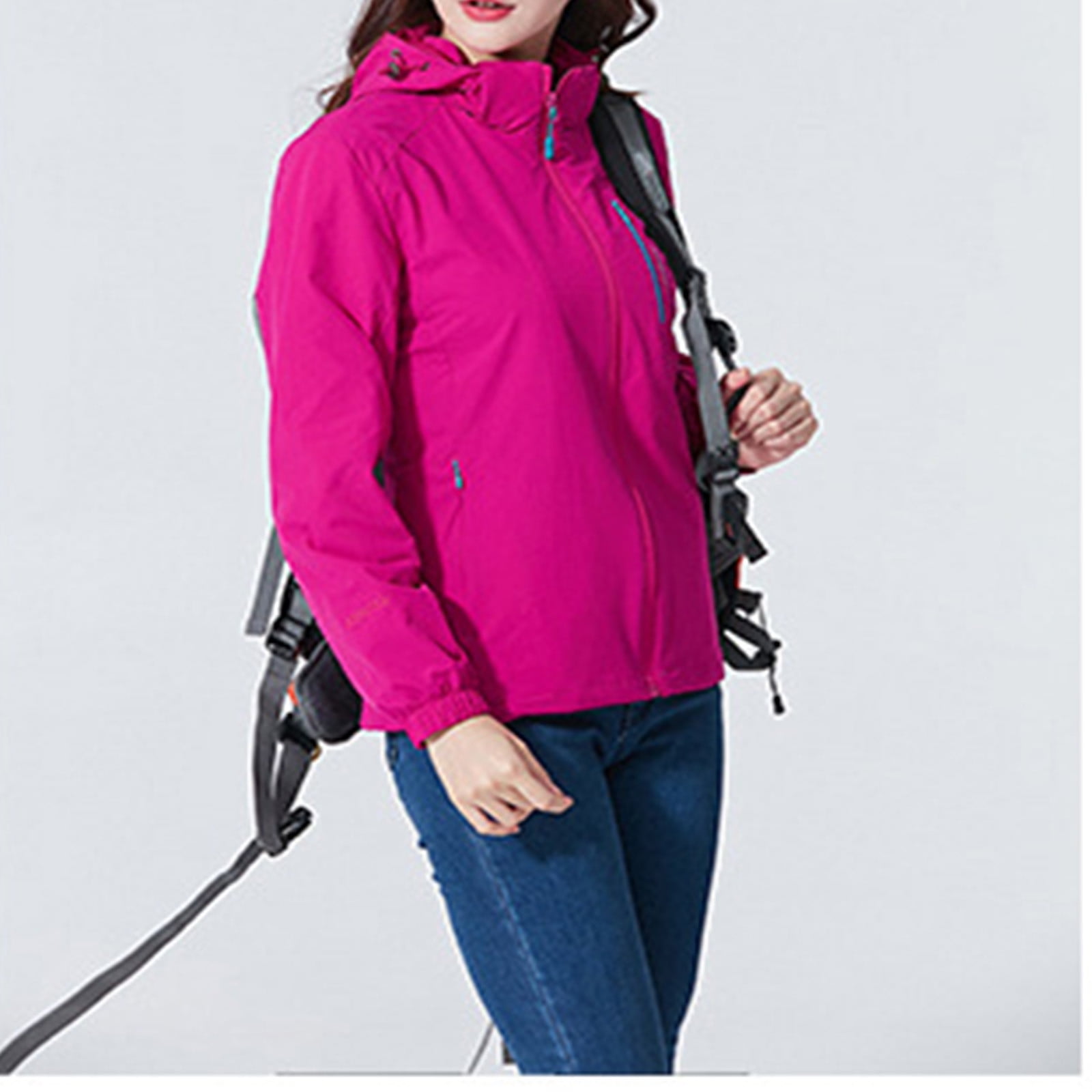 Herrnalise Women's Fleece Lined Softshell Jacket Lightweight