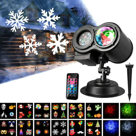 Babula Christmas Laser Show Light Projector with 12 Images for the Holiday (Great For Christmas Decoration OR Simply To ADD Decoration