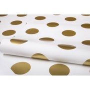 Superfresco Easy Gold Metallic Dotty Wallpaper, 20″ x 33′
