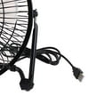 thumbnail image 2 of HEMOTON 8-Inch USB Mini Metal Electric Cooling Fan with 360° Rotation and 2 Adjustable Speed Modes for Laptop PC Notebook Black, 2 of 7