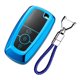 thumbnail image 1 of Riwesomey Funda para llave de coche con llavero Funda para llaves de vehículo Extraíble TPU Protector Accesorios Reemplazo para Ecosport 2018-2019 Type2 NO2 Riwesomey VI016727-03B, 1 of 6