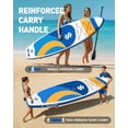 thumbnail image 4 of SOLAVERO Inflatable Stand Up Paddle Board for 2 Person, Ultra-Light SUP Board with Accessories for Adults & Youth of All Skill Levels, 4 of 8