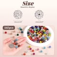 thumbnail image 4 of Craft Beads TINKRSTUFF, 160 unidades, 10 mm, diamantes de imitación de color amarillo claro, 4 of 6