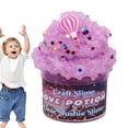 thumbnail image 4 of Crunchy Slime | Clay Slime | Clear Crystal Putty Slime for Girls, DIY Sensory Toys, Glossy Crunchy Bubble Slime Supplies, Surprise Birthday Party Favors, 4 of 9