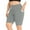 Gray, variant on Gxdcog Women's Plus Size Athletic Yoga Shorts High Waist Seamless Workout Gym Leggings