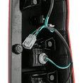 thumbnail image 5 of Left Outer Taillight for 2019-2023 Toyota Hiace - Red & Clear Lens, Halogen Lights,&nbsp; ABS Housing, Direct Fit Replacement, 5 of 6