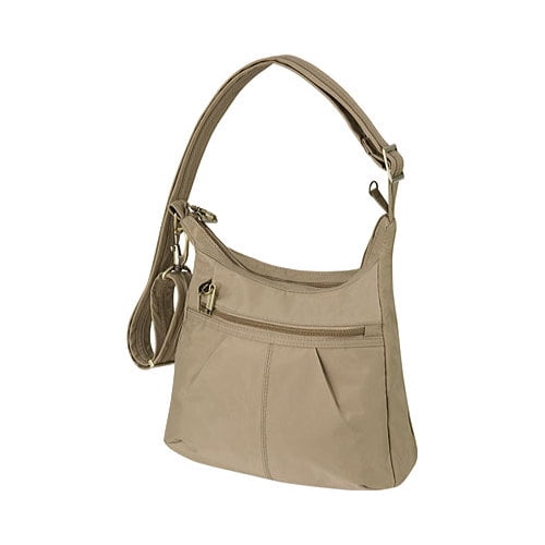 Travelon Women's Travelon AntiTheft Signature Top Zip Shoulder Bag