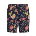 thumbnail image 4 of Wukai Flower Men’s Short Pajama Pants With Pockets Soft Sleep Pj Shorts for Men-Medium, 4 of 6