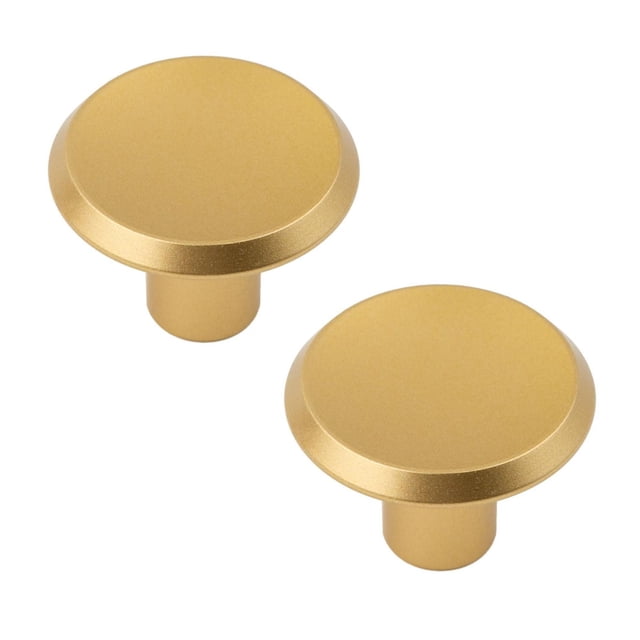 Era Button Knob 2-Pack Gold