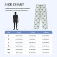 thumbnail image 4 of Kdxio Cartoon Sea Turtle Pattern Men's Pajama Pants, Elastic Waist with Drawstring and Pockets, Comfortable Loungewear-Large, 4 of 6
