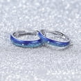 thumbnail image 5 of Adjustable Copper Couple Rings Starry Sky Matching Rings Lovers Celestial Promise Jewelry Gift Idea For Lovers, 5 of 5