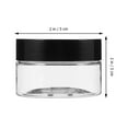 thumbnail image 2 of unbranded 110Ud De Cosméticos Transparentes Con Cucharas Para Crema Y Mascarilla Facial, 2 of 8