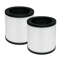 HAPF360 Type J Filter Replacement For Holmes HAP360W HAP360 Bionaire 360° UV Air Purifier BAPF361 3-in-1 True HEPA Activated Carbon 2 Packs