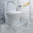 thumbnail image 5 of IMossad Toilet Potty Stool for Adults,Sturdy Plastic Toilet Step Stool, Portable Toilet Poop Foot Stool,Bathroom Non-Slip Toilet Assistance Step Stoolt for Kids Seniors, Easy to Wash,Gray, 5 of 6