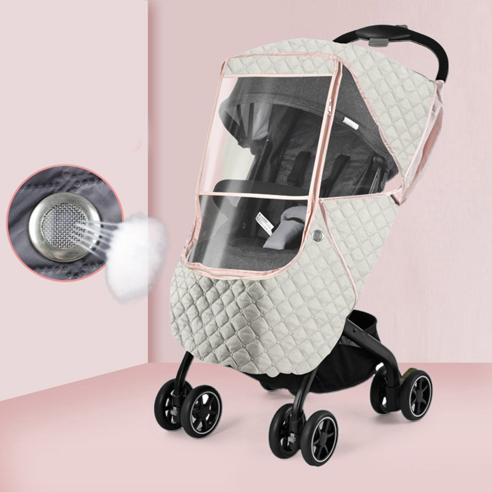Pram Windproof Protections Covers Winter Baby Pushchair Rain Covers Pushchair Covers Baby Pushchair Accessories