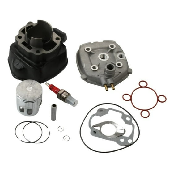 70cc 47mm Big Bore Cylinder Kit & Head For Yamaha Aerox 50 MBK Nitro Mach G 50cc LC 2 Stroke Scooter Engine