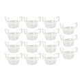 thumbnail image 1 of 15 piezas de bandeja para macetas con gancho para cultivo, decoración de jardinería para interiores 10 pulgadas, 1 of 8