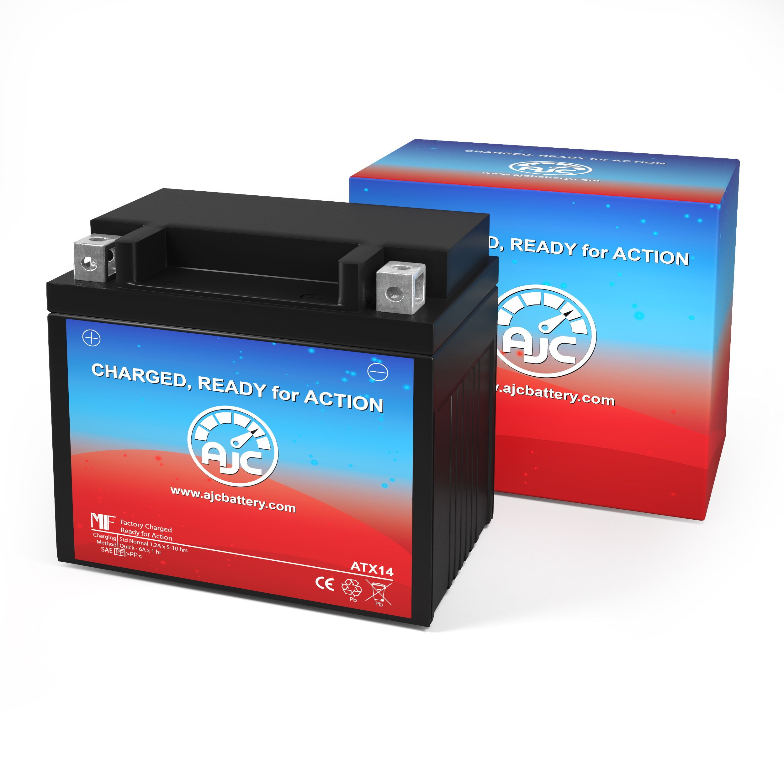 Battery Exide AGM ETX14AHL-BS Exide De 12Ah a 14Ah