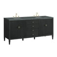 thumbnail image 7 of James Martin Vanities 485-V72-BW-3PBL Myrrin 72" Double Basin Wood Vanity Set - White, 7 of 7