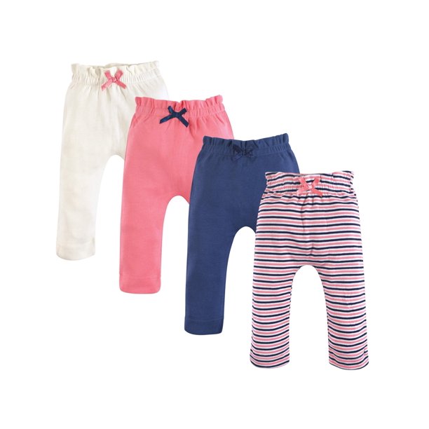 Touched by Nature Touched by Nature Baby Girl Organic Harem Pants, 4