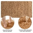 thumbnail image 4 of Non-Skid Standing Mat Non Slip Bath Mat - Thickened Restroom Floor Mat, Absorbent Bathroom Toilet/Bedroom Carpet/Entry Door Mat, Non-Skid & Comfortable, 4 of 6