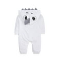 thumbnail image 3 of Coerni New Born Baby Boys Girls Cartoon Dinosaur Hoodie Romper Onesie Jumpsuit Outfits Unisex Baby Hoodies Clothes, 3 of 8