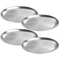 thumbnail image 1 of Pizza Pan 4Pcs Stainless Steel Pizza Pan Set Round Pizza Tray Rust Proof Pizza Baking Pan Dishwasher Safe Pizza Baking Sheet for Pizza Pie Oven Restaurant Grilling, 1 of 8