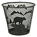 thumbnail image 2 of LL Home Metal Wire Bear Waste Basket, 2 of 2