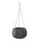 thumbnail image 1 of Maceta colgante decorativa Bearachild ABS Gris oscuro grande, 1 of 6