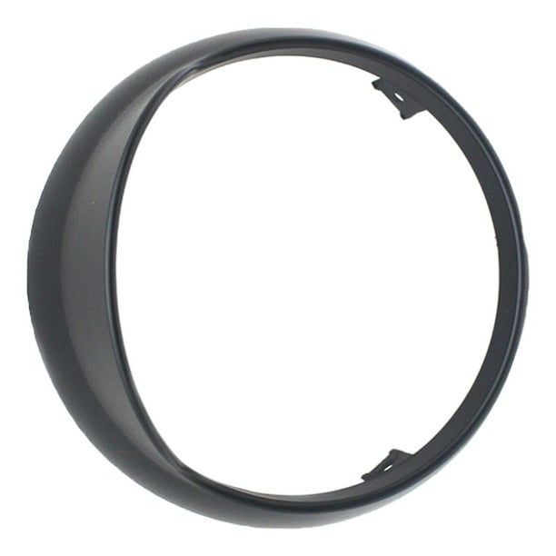 Embellecedor de faro MagiDeal compatible con motocicleta Vespa Primavera Negro