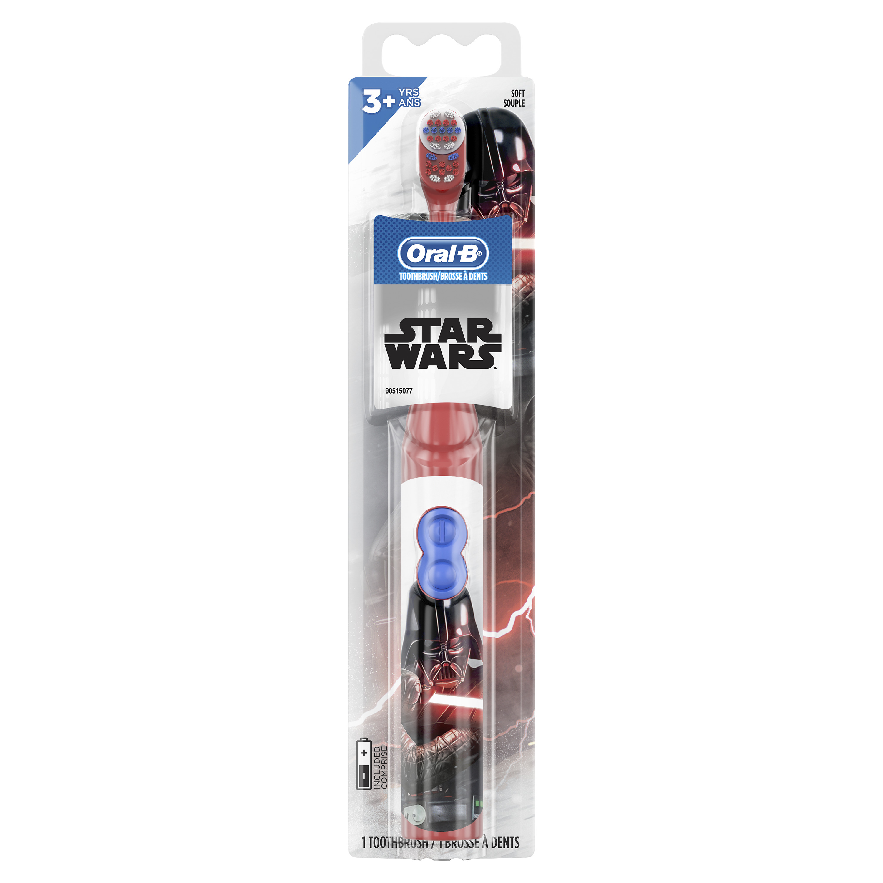 Oral-B Disney Star Wars Kids Battery Toothbrush, Extra Soft Bristles