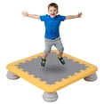 thumbnail image 3 of Lorelo Mini Trampoline for Kids, Rebounder Bouncing Board with Non-slip Base, Sensory Balance & Bounce Jumping Toy, Gift for 3-12 Boys & Girls, Max Load 200 lbs, 3 of 7