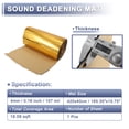 thumbnail image 2 of Alfombra de insonorización para coche de espuma de aluminio 157mil 4mm 18.09sqft para capó y guardabarros 165.35"x15.75", 2 of 7