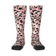 thumbnail image 1 of Fotbe Cow Animal Skin Calcetas Divertidas Estampadas para Hombre y Mujer, Calcetas de Algodón hasta la Rodilla para Caminar, Correr, Enfermería y Embarazo, 1 of 6