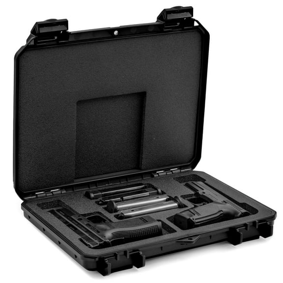 Seahorse 85 Two Gun Case, Black