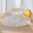 thumbnail image 5 of 2 Pcs-style sous-Verres Macramé Faits à la Main en Coton, Blanc Crème, 5 of 5