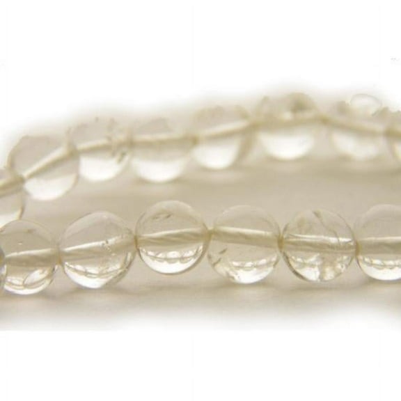 Prayer Mala Beads - Clear Crystal Quartz - 108 Prayer Beads