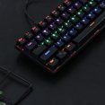 thumbnail image 3 of TIMIFIS Keyboard DK61E 61-key RGB mechanical gaming keyboard wired new type LED backlit keyboard Gift, 3 of 7