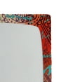 thumbnail image 3 of Ambesonne Ethnic Fitted Sheet, Grunge Paisley, Twin XL Size, Turquoise Orange Black, 3 of 3