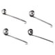thumbnail image 5 of Yuarrent Cucharones y cucharas de acero inoxidable seguros para pequeños, para todas las ocasiones, práctico cucharón de sopa para Cocina y Comedor Tipo 1, 5 of 6