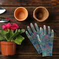 thumbnail image 4 of Clearance Gloves under $5,Gloves Gardening Labor Gloves Wear Multi Color Work Gloves Printing Coating Gloves, 4 of 9