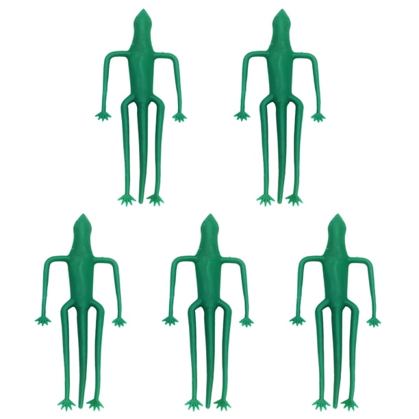 Ganfancp Corbata Decorativa para Plantas Tornillo Forma de Lagarto Soporte Reutilizable para Trepar a Los Árboles Ofertas Del Día Sólo En Línea 5 Lazos de Lagarto Gordo de Jardín
