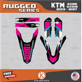 thumbnail image 4 of Kalair GFX Graphics Kit for Ktm SX85 SX105 (2013-2014) Rugged Series, 4 of 5